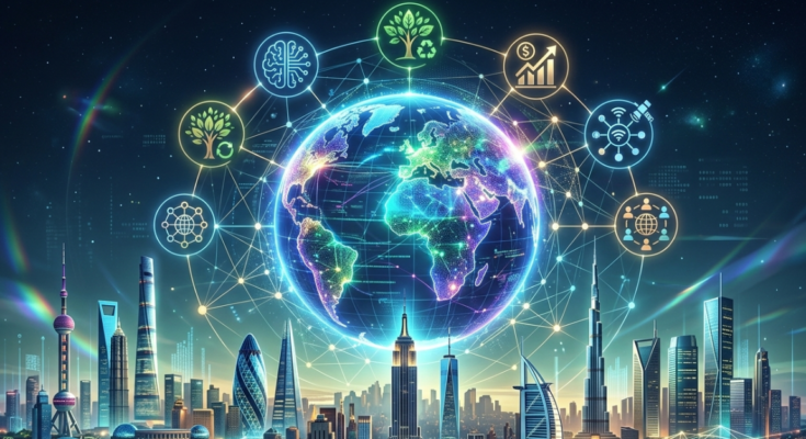 Global trends shaping the future of technology, economy, and society worldwide