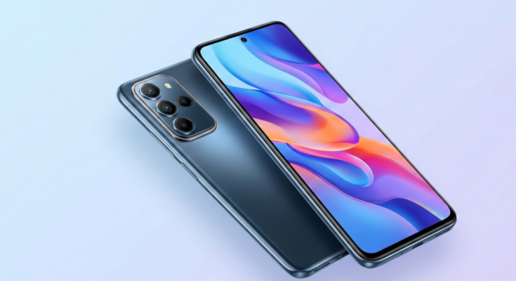 Redmi Note 15 smartphone featuring modern design and advanced camera setup