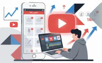 YouTube content creator workspace representing popular channel ideas